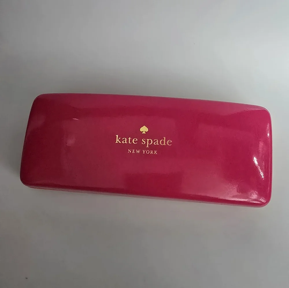 Kate Spade Pink & Orange Eyewear Case